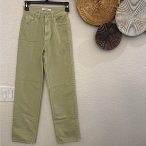 Pacific‎ Sunwear Green Straight Jeans size 22